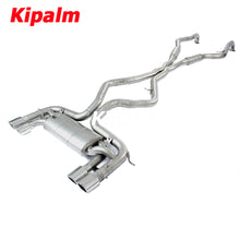 Load image into Gallery viewer, M Performance Cat-back Fit for BMW X6M 4.4T 2015 with Valve and Controller Exhaust System