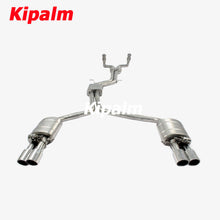 Load image into Gallery viewer, 304 Stainless Steel Full Exhaust System Performance Cat-back Fit for Audi S4 S5 B8 3.0T 2009-2015
