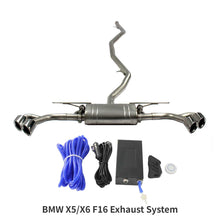Load image into Gallery viewer, M Performance Cat-back Fit for BMW X5/X6 F16 2009-2017 3.0T with Valve and Controller Exhaust System