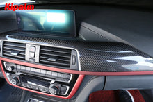 Load image into Gallery viewer, Car accessories Hard Carbon Fiber Dash Board Panel Trim for BMW F30 F34 F35 F32 F33 F36 2013-2019