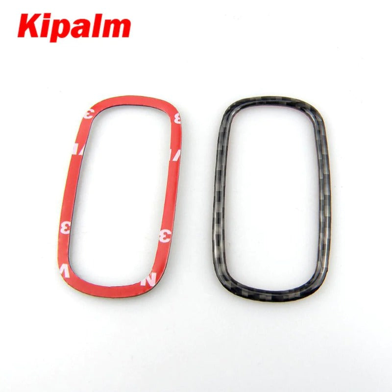 Kipalm Carbon Fiber Mini Cooper F60 Dashboard Air Outlet Vent Frame Sticker for Mini Cooper Accessories