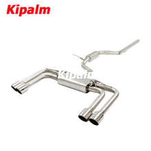 Load image into Gallery viewer, 304 Stainless Steel Full Exhaust System Cat-back Fit for Audi A3 1.4T 1.8T 2.0T 2014-2020