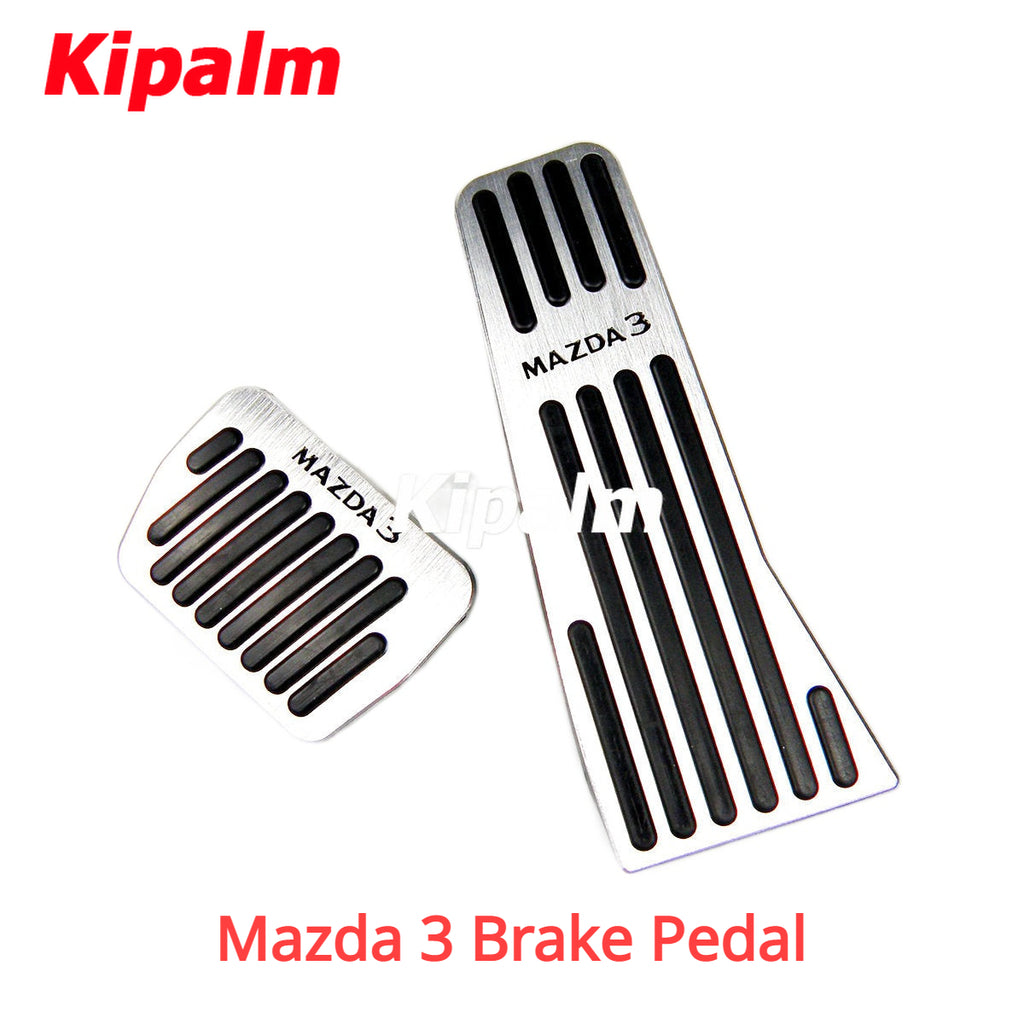 Non-Slip Foot Auto Aluminum Gas Brake Accelerate Pedals For Mazda 3 2020-