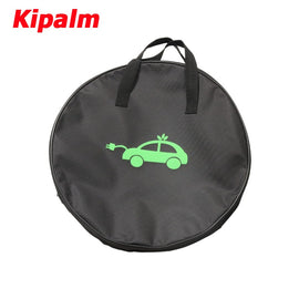 1PC Multi-Functional Tesla Charger Storage Black Bag with Large Capacity Easy To Carry