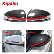Load image into Gallery viewer, Carbon Fiber Mirror Cover for Mercedes W205 W222 W213 W238 X205 GLC GLS C S GLC Replacement and Stick Style
