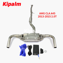 Load image into Gallery viewer, 1 Set Mercedes-benz Muffler AMG CLA A45 2013-2015 2.0T with Valve Exhaust Catback