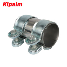 Load image into Gallery viewer, SUS 304 High Strength Heavy Load Exhaust Sleeve Clamp Three Layer Walls Connector With Pipe