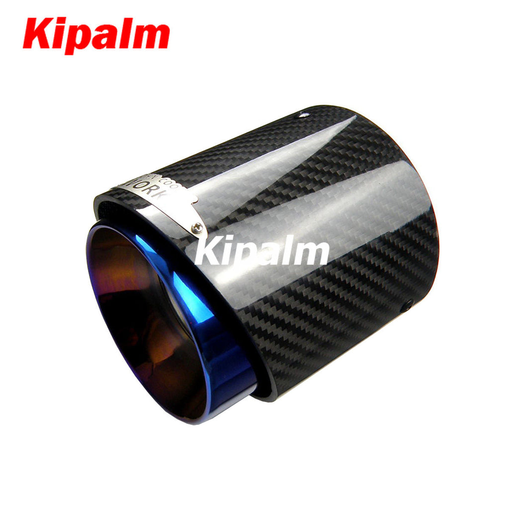 1PC Carbon Fiber Exhaust Pipe Muffler Tip Mini Cooper JCW R55 R56 R57 R58 R59 R60 R61 F54 F55 F56 F57 F60 R56 Cooper