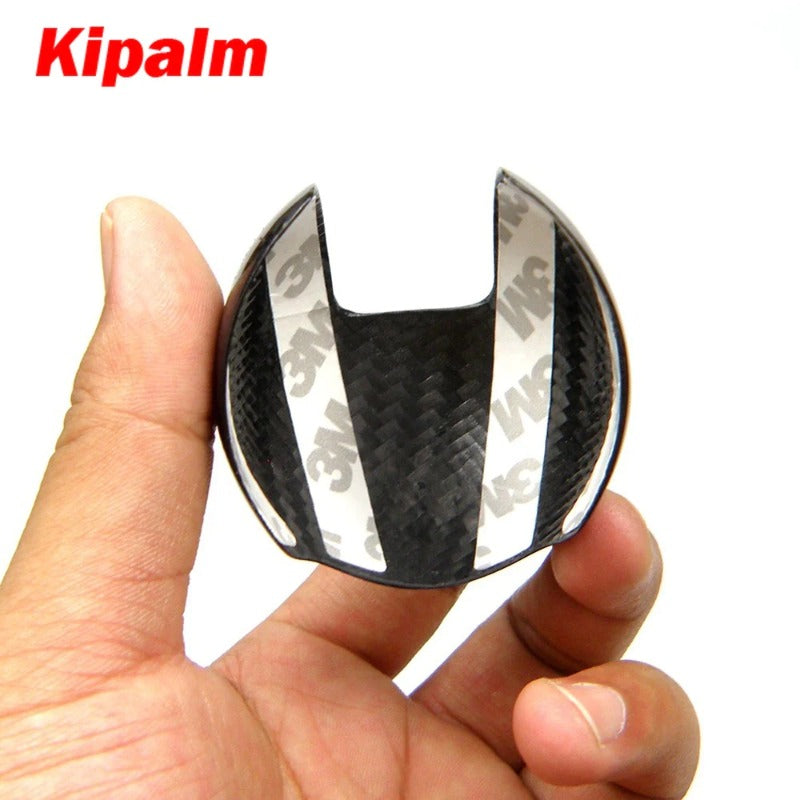 Kipalm Real Carbon Fiber Gear Shift Knob Sticker Cover For Audi A3 S3 2014-2018