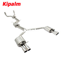 Load image into Gallery viewer, 304 Stainless Steel Full Exhaust System Performance Cat-back Fit for Audi S4 S5 B8 3.0T 2009-2015