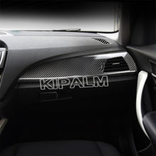 Load image into Gallery viewer, 1 Piece Carbon Fiber Co-pilot Dashboard Air Outlet Frame Air Front Vent Trim Cover Stickers for BMW F20 F21 F22