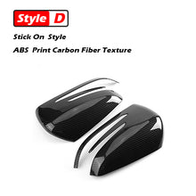 Load image into Gallery viewer, Carbon Fiber Mirror Cover for Mercedes-Benz A B C E S CLA CLS GLA Class Carbon Fiber Rearview Caps W204 W176 W117 W218 W212 W207