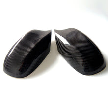 Load image into Gallery viewer, 1 Pair Real Carbon Fiber Rearview Side Mirror Cover Caps For BMW 3 Series E90 E91 2010-2012 Carbon Fiber Mirror Cover