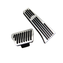 Load image into Gallery viewer, No Drill Gas Brake Footrest Pedal Plate Pad for BMW New X3 (2017-2020)  G01 Aluminum Alloy  gas accelerator brake pedal M Logo