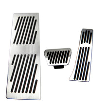 Load image into Gallery viewer, No Drill Gas Brake Footrest Pedal Plate Pad for BMW New X3 (2017-2020)  G01 Aluminum Alloy  gas accelerator brake pedal M Logo