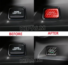 Load image into Gallery viewer, 1 piece Camaro Carbon Fiber Car Ignition Device Button Engine Start Stop Switch Sticker for camaro 2016-2019