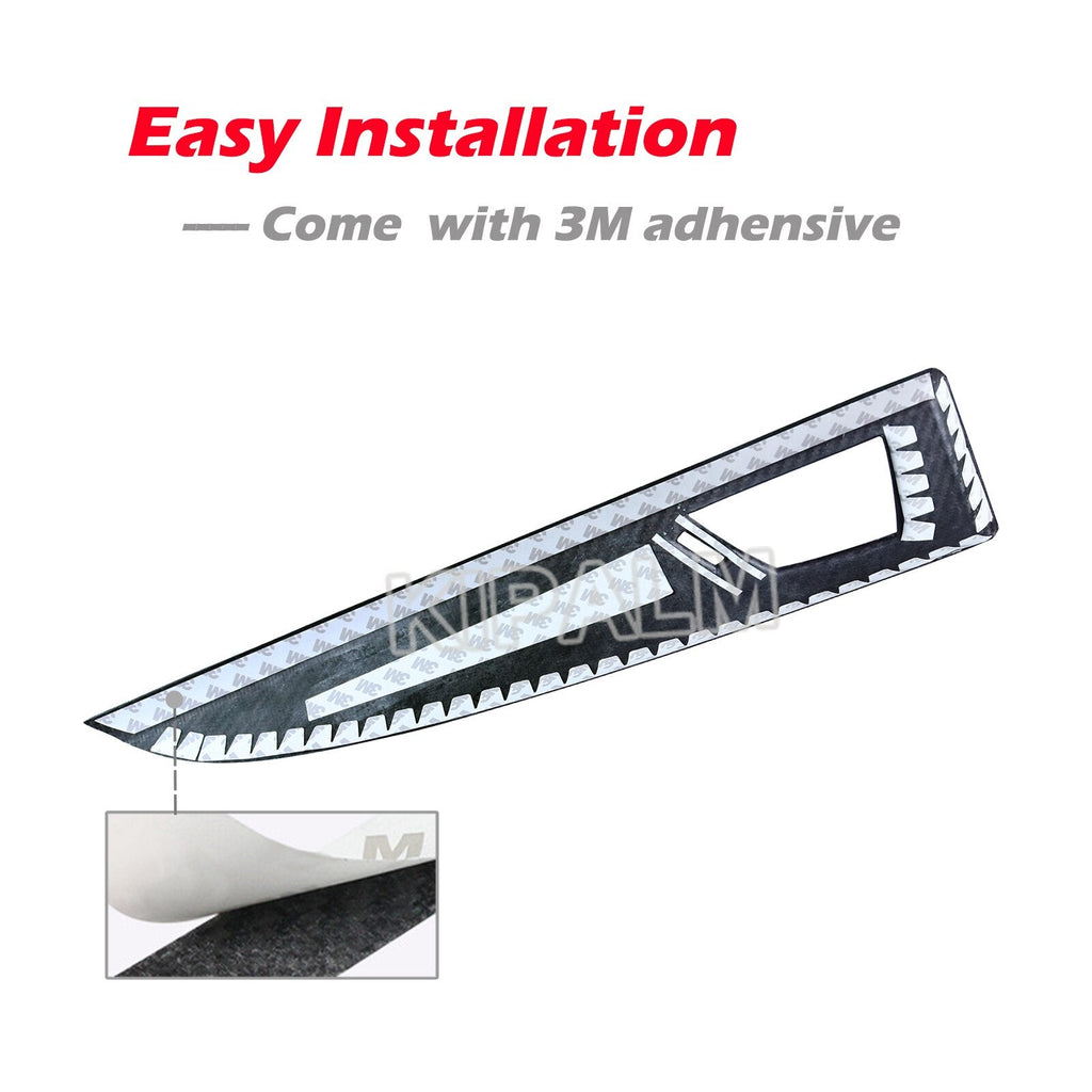 1 Piece Carbon Fiber Co-pilot Dashboard Air Outlet Frame Air Front Vent Trim Cover Stickers for BMW F20 F21 F22