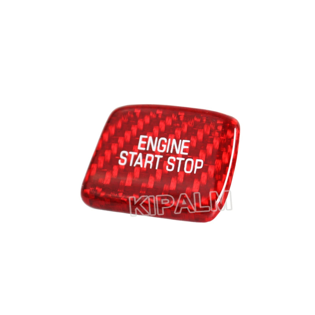 1 Piece Camaro 2016-2019 Carbon Fiber Car Ignition Device Button Engine Start Stop Switch Sticker