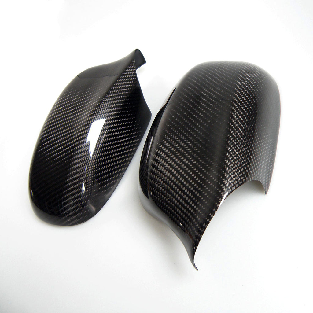 1 Pair Real Carbon Fiber Rearview Side Mirror Cover Caps For BMW 3 Series E90 E91 2010-2012 Carbon Fiber Mirror Cover