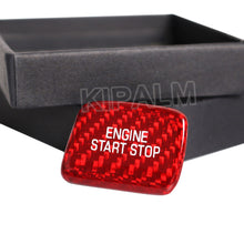 Load image into Gallery viewer, 1 piece Camaro Carbon Fiber Car Ignition Device Button Engine Start Stop Switch Sticker for camaro 2016-2019