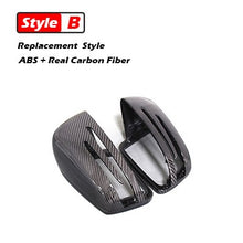 Load image into Gallery viewer, Carbon Fiber Mirror Cover for Mercedes-Benz A B C E S CLA CLS GLA Class Carbon Fiber Rearview Caps W204 W176 W117 W218 W212 W207