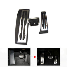 Load image into Gallery viewer, Kipalm No Drilling Gas Brake Footrest Pedal Plate Pad For BMW 1 2 3 4 Series F20 F21 F22 F23 F30 F30 Gas Accelerator Break Pedal