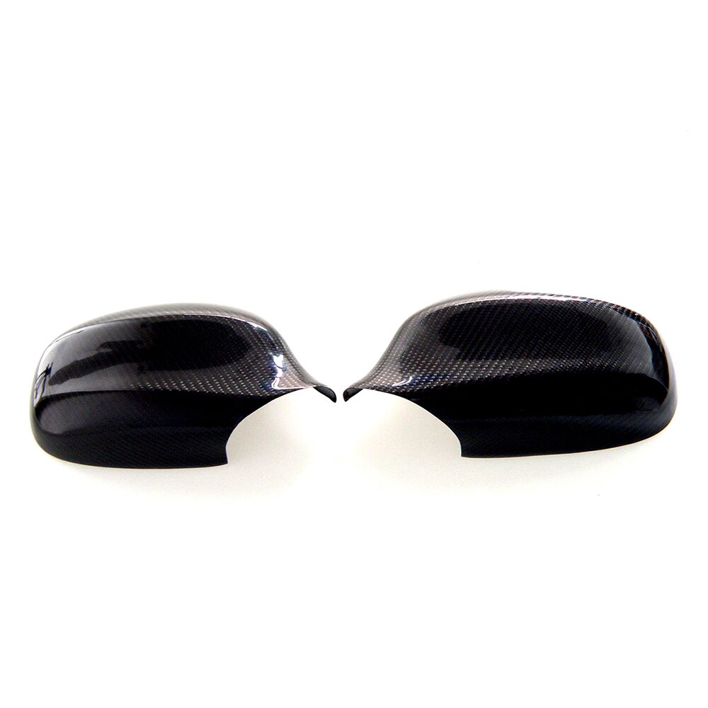 1 Pair Real Carbon Fiber Rearview Side Mirror Cover Caps For BMW 3 Series E90 E91 2010-2012 Carbon Fiber Mirror Cover