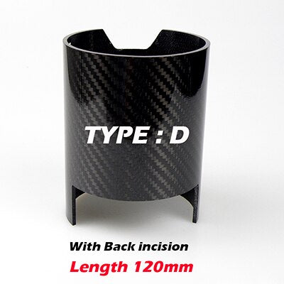 BMW M Performance Exhaust Pipe Muffler Tip Carbon Fiber Case BMW Exhaust Tip Cover Housing Tail Pipe Tip Carbon Fiber Cover