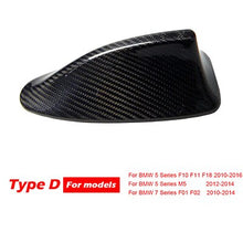 Load image into Gallery viewer, Real Carbon Fiber Shark Fin Antenna Cover For BMW E90 E92 M3 F20 F30 F10 F34 G30 M5 F15 F16 F21 F45 F56 F01 F80