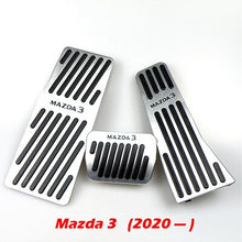Load image into Gallery viewer, No Drill Aluminum Mazda 3 AXELA Accelerator Gas Pedal Brake Pedal Cover AT For  Mazda 3