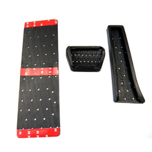 Load image into Gallery viewer, No Drill Gas Brake Footrest Pedal Plate Pad for BMW New X3 (2017-2020)  G01 Aluminum Alloy  gas accelerator brake pedal M Logo