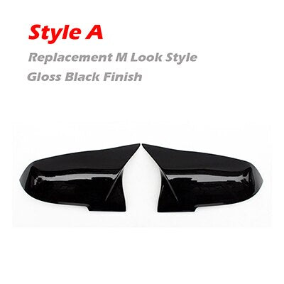1 Pair Rearview Mirror Cover Cap for BMW Series 1 2 3 4 X1 M 220i 328i 420i F20 F21 F22 F23 F30 F32 F33 F35 F36 X1 E84 M2 F87