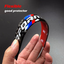 Load image into Gallery viewer, 4PCS Universal Real Carbon Fiber Auto door bumper Car Door Edge Guard Strip Protector Anti-collision For Audi BMW Volkswagen
