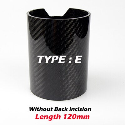 BMW M Performance Exhaust Pipe Muffler Tip Carbon Fiber Case BMW Exhaust Tip Cover Housing Tail Pipe Tip Carbon Fiber Cover