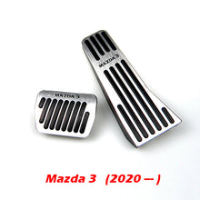 Load image into Gallery viewer, No Drill Aluminum Mazda 3 AXELA Accelerator Gas Pedal Brake Pedal Cover AT For  Mazda 3