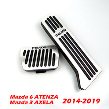 Load image into Gallery viewer, No Drill Aluminum Mazda 3 AXELA Accelerator Gas Pedal Brake Pedal Cover AT For  Mazda 3