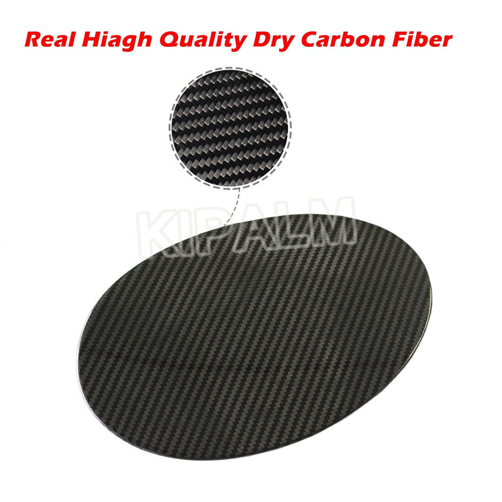 1 Piece Carbon Fiber Carbon Fiber Gas Fuel Oil Tank Cover  for Porsche 911 2019-2021 Car Accessories