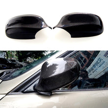 Load image into Gallery viewer, 1 Pair Real Carbon Fiber Rearview Side Mirror Cover Caps For BMW 3 Series E90 E91 2010-2012 Carbon Fiber Mirror Cover