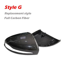 Load image into Gallery viewer, Carbon Fiber Mirror Cover for Mercedes W205 W222 W213 W238 X205 GLC GLS C S GLC Replacement and Stick Style