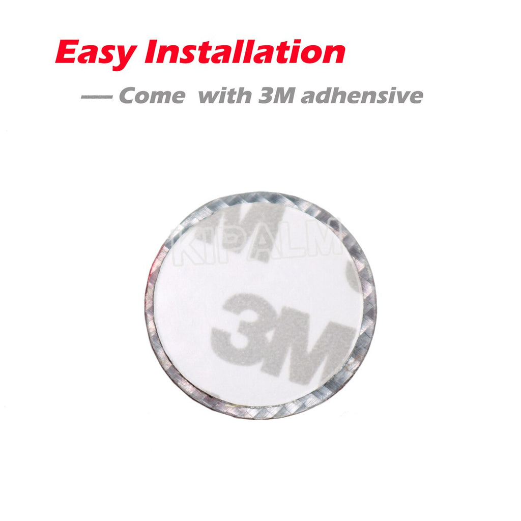 1 piece Carbon Fiber Car Engine Start Stop Button Sticker Cover Trim For Dodge Challenger SRT Accessories 2015-2020