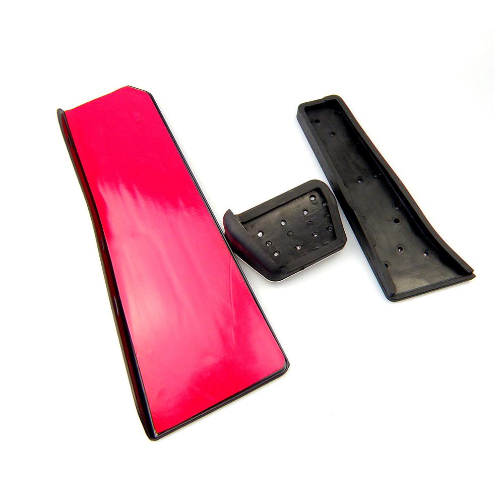Kipalm No Drill Gas Brake Footrest Pedal Plate Pad For BMW 5 6 7 X3 X4 Z4 Series F07 F10 F25 F26 F11 Gas Accelerator Break Pedal