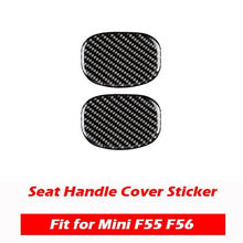 Load image into Gallery viewer, Kipalm Real Carbon Fiber Car Sticker Interior Trim Stickers for Mini Cooper F54 F55 F56 JCW Countryman F60