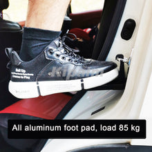 Load image into Gallery viewer, Car Door Step Foldable with Safety Hammer Aluminium Alloy Bote Pedales for Universal Car