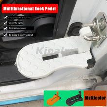 Load image into Gallery viewer, Car Door Step Foldable with Safety Hammer Aluminium Alloy Bote Pedales for Universal Car