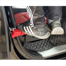 Load image into Gallery viewer, Universal Car Door Step Foldable with Safety Hammer Alloy Plastic Vehicle Roof Rack Step