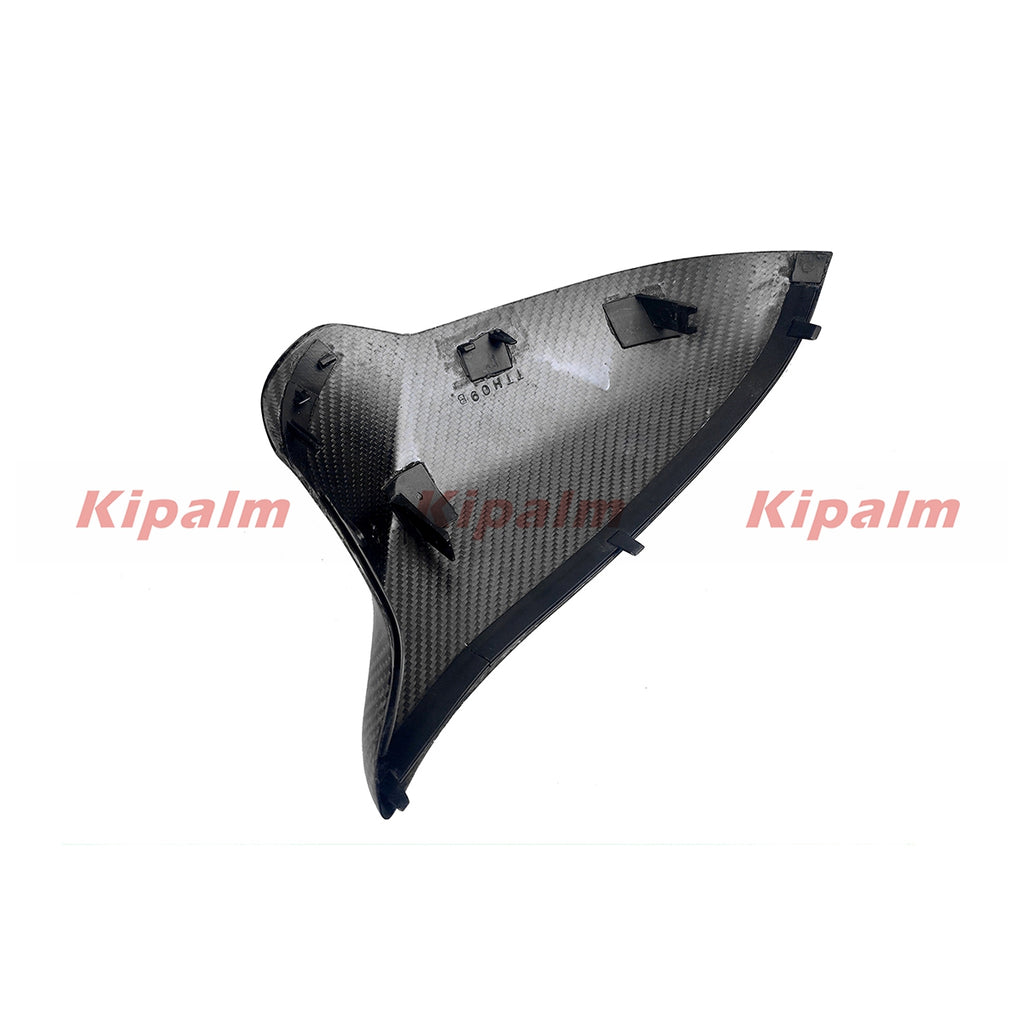 Real Dry Carbon Fiber Exterior Replacement M-Look Glossy Mirror Cover for BMW F80 M3 F82 F83 M4