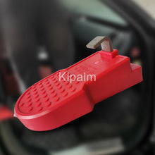 Load image into Gallery viewer, Universal Car Door Step Foldable with Safety Hammer Alloy Plastic Vehicle Roof Rack Step