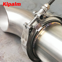 Load image into Gallery viewer, 304 Stainless Steel Standard Latch and Quick Release V Band Flange Kit Exhaust Pipe Clamp