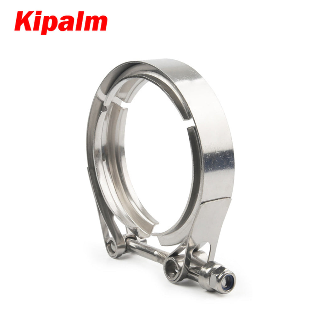 304 Stainless Steel Standard Latch and Quick Release V Band Flange Kit Exhaust Pipe Clamp