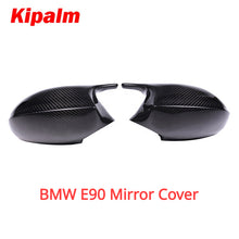 Load image into Gallery viewer, M3 Style Carbon Fiber Mirror Cover Cap For BMW E90 E91 E92 E93 E81 E82 E87 E88
